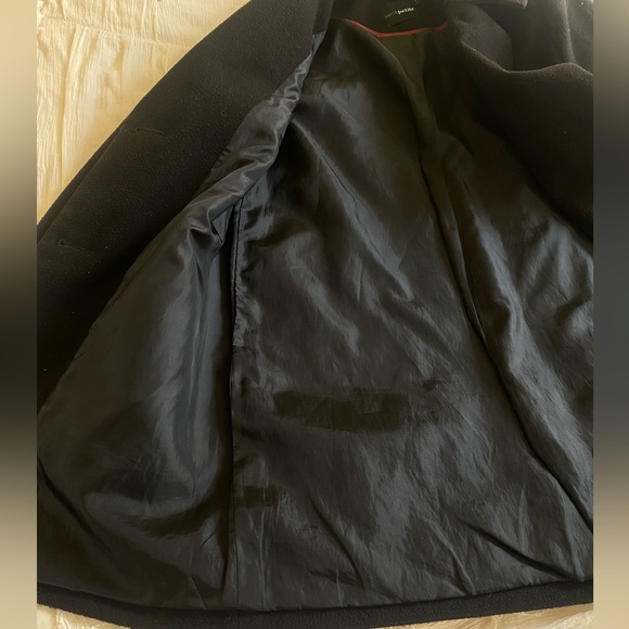 Asos Black Petite Peacoat - Picture 6 of 8